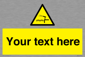 Custom warning water cannon